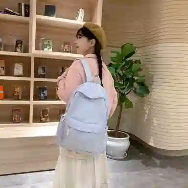 KAMLUI Nylon Backpack White