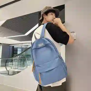 KAMLUI Nylon Backpack Black