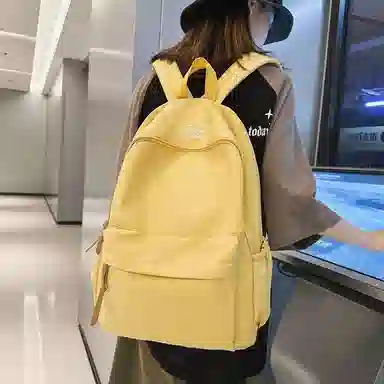 KAMLUI Nylon Backpack Black