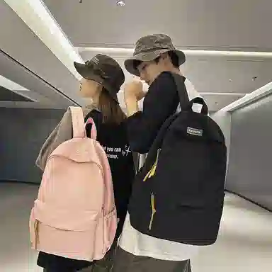 KAMLUI Nylon Backpack Black