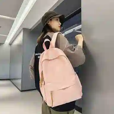 KAMLUI Nylon Backpack Black