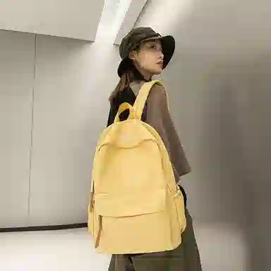 KAMLUI Nylon Backpack Black