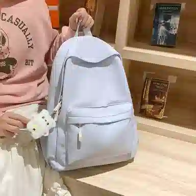 KAMLUI Nylon Backpack White