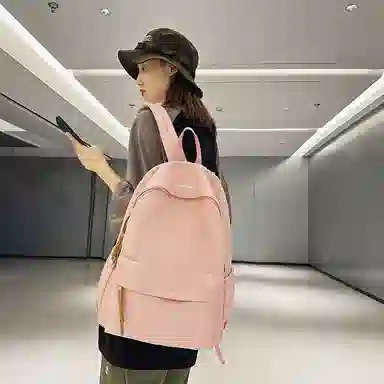 KAMLUI Nylon Backpack Black