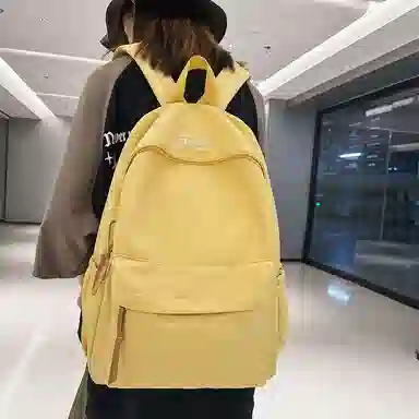 KAMLUI Nylon Backpack Black