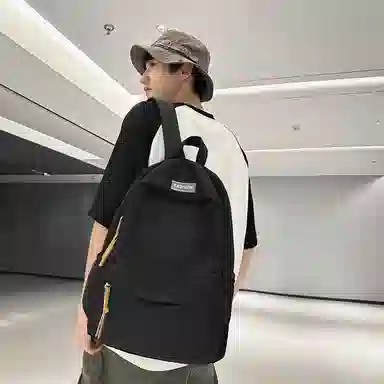 KAMLUI Nylon Backpack Black