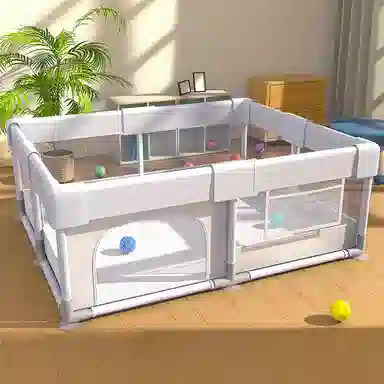 图米鱼 小型家用地上防护栏 地围 室内玩耍 游戏围栏