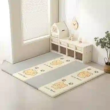 图米鱼 印花加厚折叠款地垫 家用爬爬垫 爬行垫