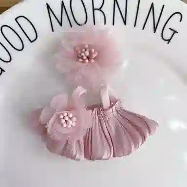 图米鱼 流光裙 迷你粉紫白心底密码 娃衣着替