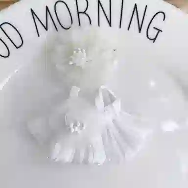 图米鱼 流光裙 迷你粉紫白心底密码 娃衣着替