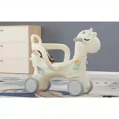 图米鱼 木马儿童摇摇马 手推学步玩具