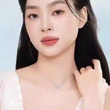 【破茧成蝶 B&Z 【S925银】夜光蝴蝶锁骨链浪漫优雅轻奢风高级感小众设计时尚简约日常通勤百搭#好运 银 项链 女款