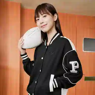 匹克 时尚系列 运动休闲针织外套 女款 黑色