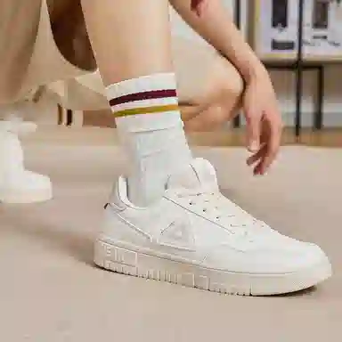 Peak Air Force 1 Low White