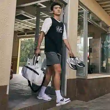 【暑期实战推荐】匹克 音爆系列 透气字母印花投篮服篮球背心宽松透气运动背心篮球服 男款 黑色