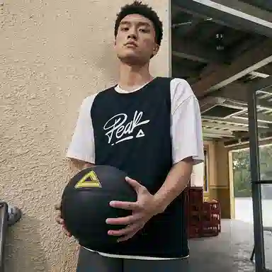 【暑期实战推荐】匹克 音爆系列 透气字母印花投篮服篮球背心宽松透气运动背心篮球服 男款 黑色