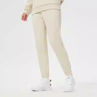 匹克 综合运动系列 保暖休闲百搭针织长裤 女款 白浅卡其