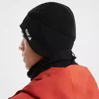 匹克 保暖防风护耳保暖防寒 涤纶 帽子 男女同款情侣款 黑色