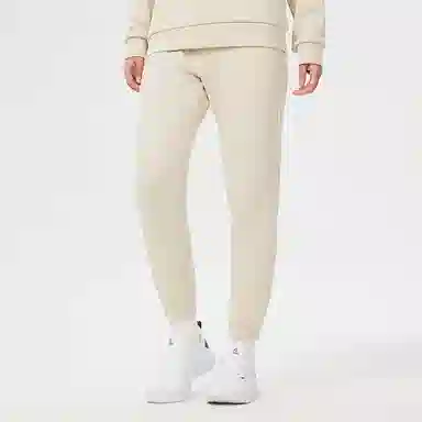 匹克 综合运动系列 保暖休闲百搭针织长裤 女款 白浅卡其