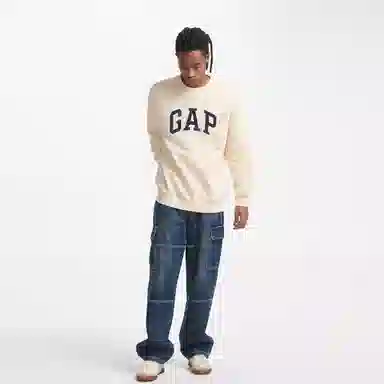 GAP Logo Series Pullover Sweatshirt