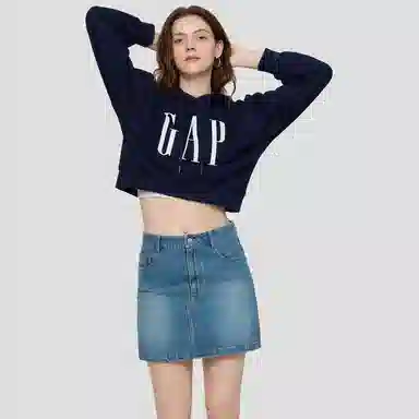 GAP Logo Chain Stitch Hoodie