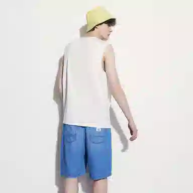 GAP Sleeveless Logo Tank White