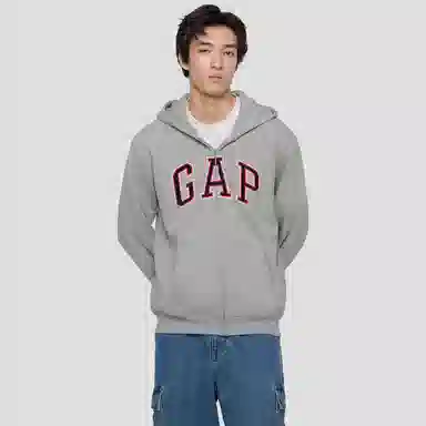 GAP Logo Zip Hoodie