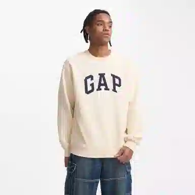 GAP Logo Series Pullover Sweatshirt