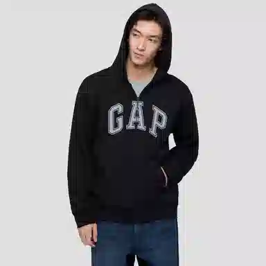GAP Logo Zip Hoodie