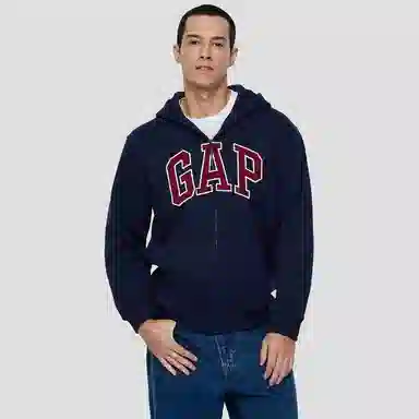 GAP Logo Zip Hoodie