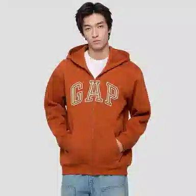 GAP Logo Zip Hoodie