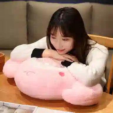 安之静雅 肌肉鲨鱼抱枕 腰靠靠枕 玩偶 毛绒公仔