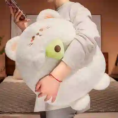 安之静雅 可爱鸡腿小狗 玩偶 毛绒公仔