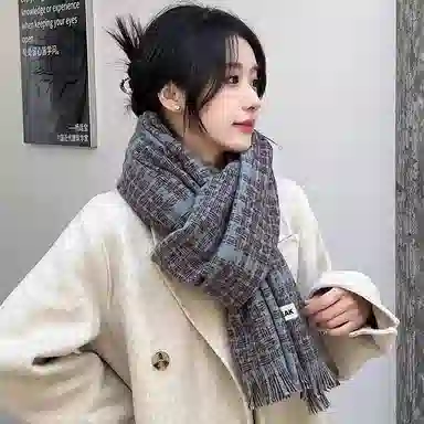 匹克 潮流必备  全方位 保暖防风 绒线围巾 男女同款情侣款