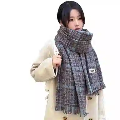 匹克 潮流必备  全方位 保暖防风 绒线围巾 男女同款情侣款