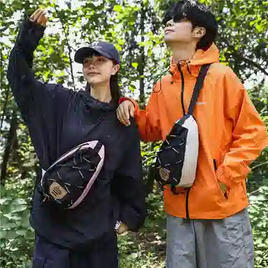 卡卡树 运动骑行轻便通勤 尼龙 斜挎单肩胸包 男女同款情侣款 多色