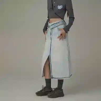 CHUU Denim Skirt