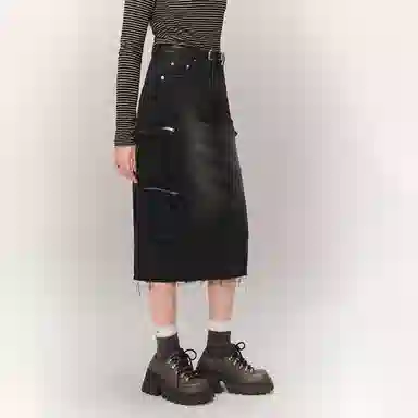 CHUU Denim Skirt