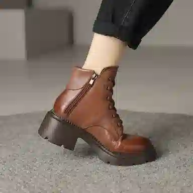 D:FUSE SCANDINAVIA Brown Winter Boots