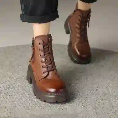 D:FUSE SCANDINAVIA Brown Winter Boots