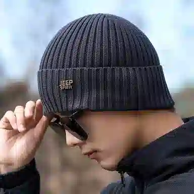 JEEP SPIRIT Outdoor Warm Double Layer Hat