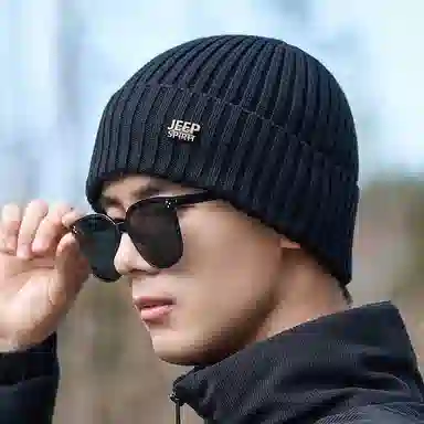 JEEP SPIRIT Outdoor Warm Double Layer Hat