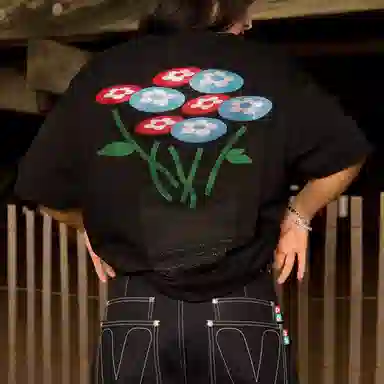 Vandy The Pink Classic Flower Rhinestone