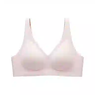 鸭鸭 上薄下厚固定杯无钢圈舒适文胸 女款