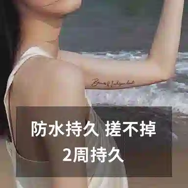 妮丽雅  果汁草本纹身贴 防水持久 洗不掉不反光