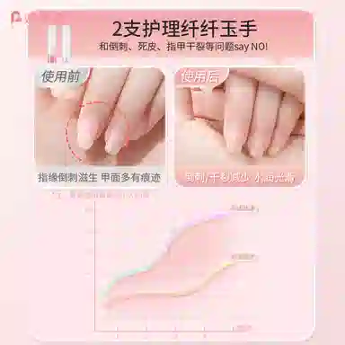 妮丽雅 指甲营养液 防断裂去倒刺边缘护理