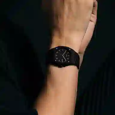 MEXVEL Black Octagon Watch