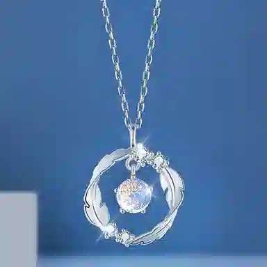 【和气生财福绵长】 琳琅醉 彩色祥云幸运常伴 万事如意顺利 莫比乌斯环吊坠高级感#好运 琉璃 项链 女款