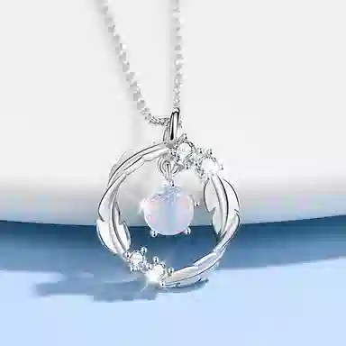 【和气生财福绵长】 琳琅醉 彩色祥云幸运常伴 万事如意顺利 莫比乌斯环吊坠高级感#好运 琉璃 项链 女款