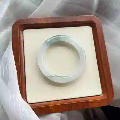 吉瑶 赠古法镯 精品 国风国潮 中式 青山远黛 古风 汉服 绿水青山  民族风  平安 天山翠 手镯 女款